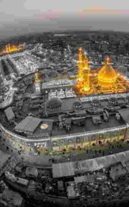 مهدی اکبری من‌ پای‌ روضه تو قد کشیدم‌ یا حسین